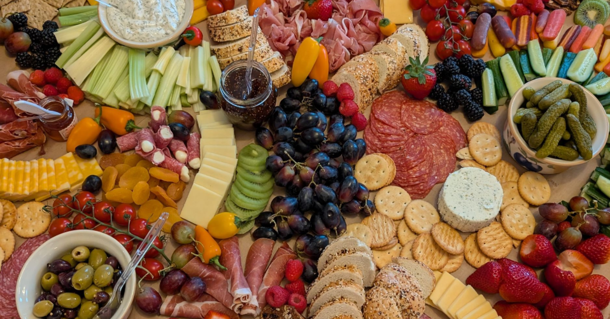 custom themed charcuterie boards