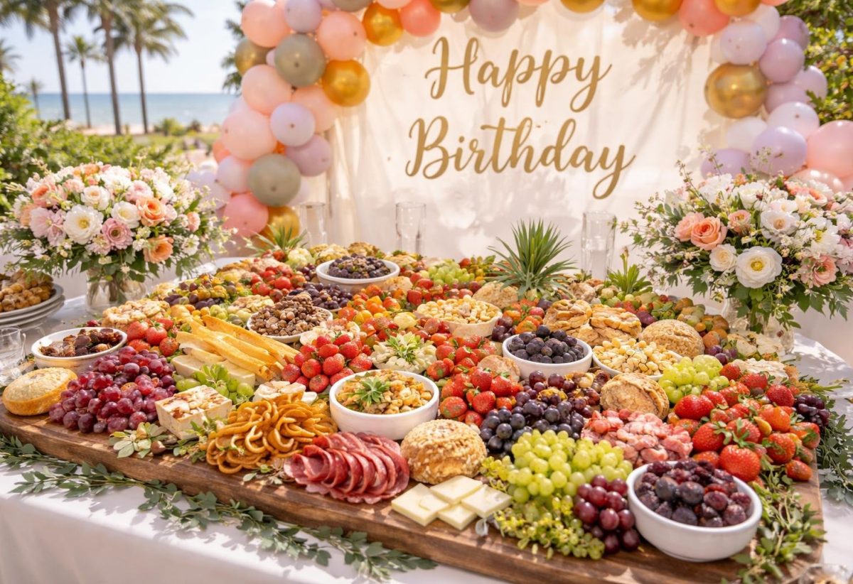 Birthday Party Charcuterie San Diego Skip the Cake Table, Add a Grazing Board