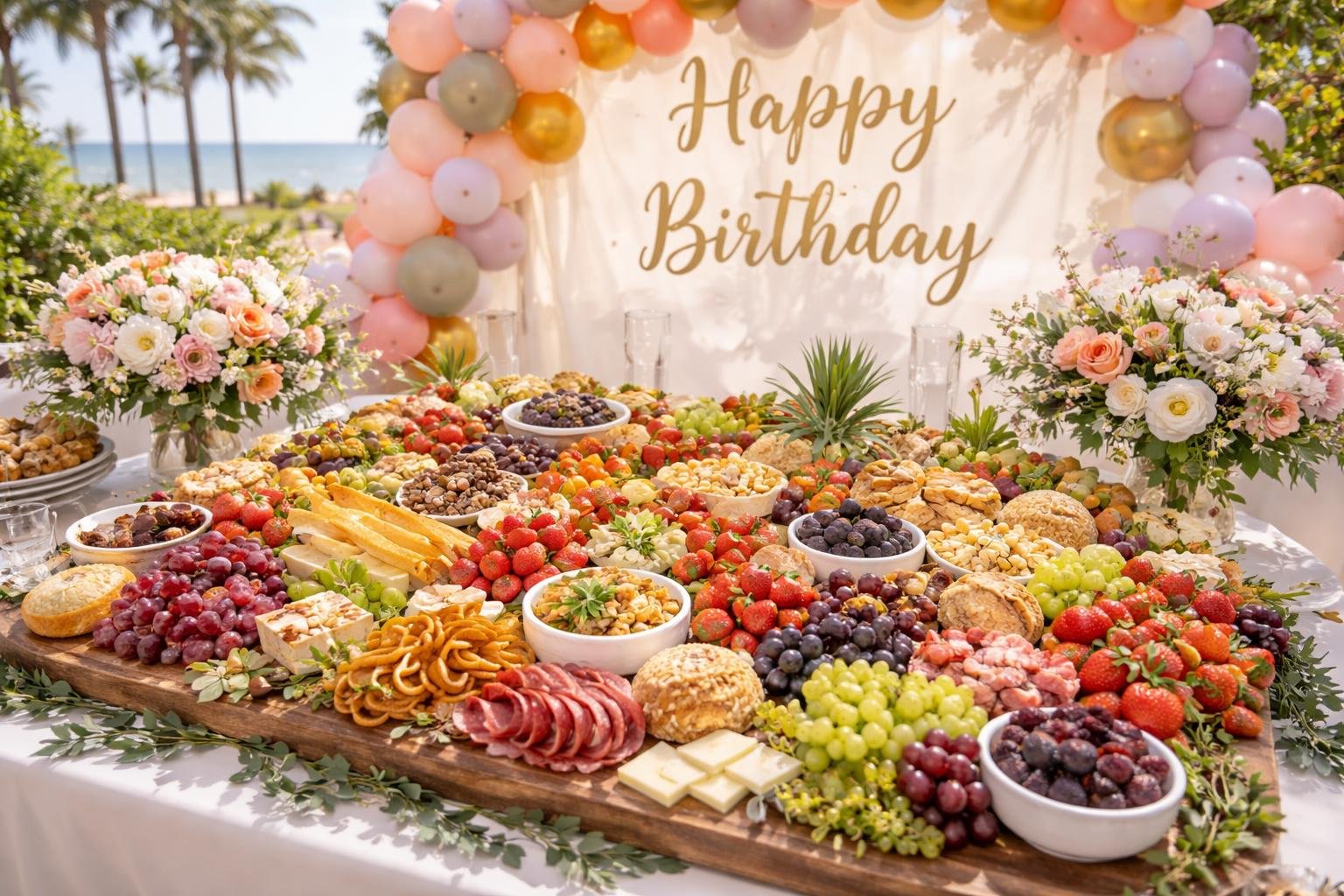 Birthday Party Charcuterie San Diego Skip the Cake Table, Add a Grazing Board
