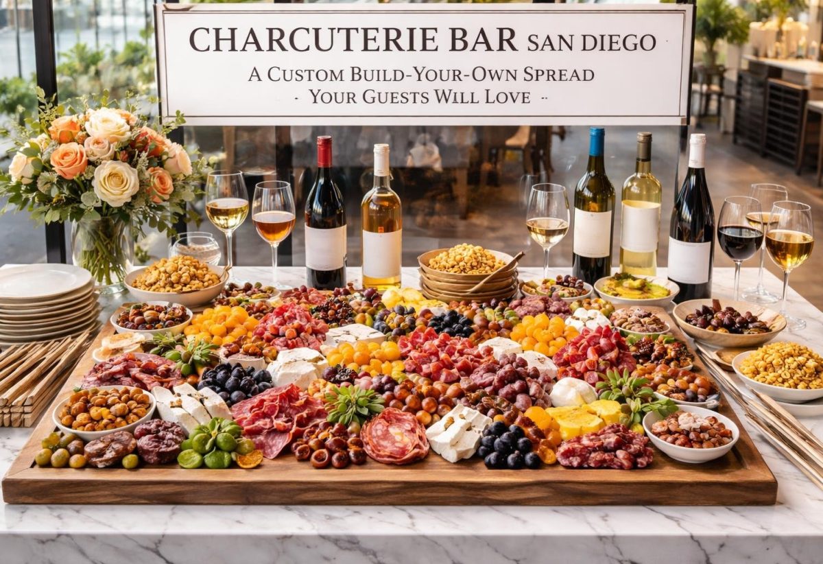 Charcuterie Bar San Diego A Custom Build-Your-Own Spread Your Guests Will Love