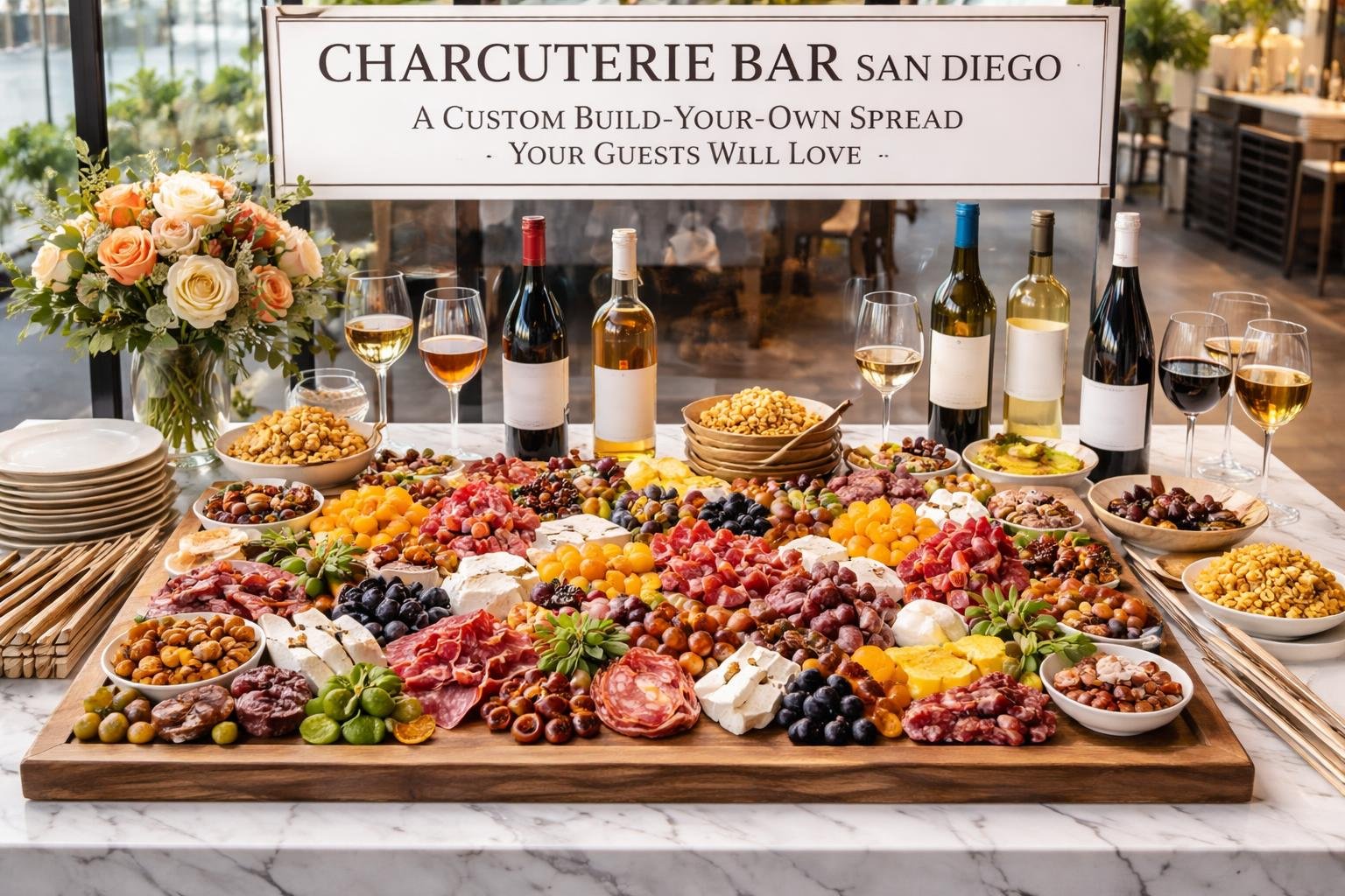 Charcuterie Bar San Diego A Custom Build-Your-Own Spread Your Guests Will Love