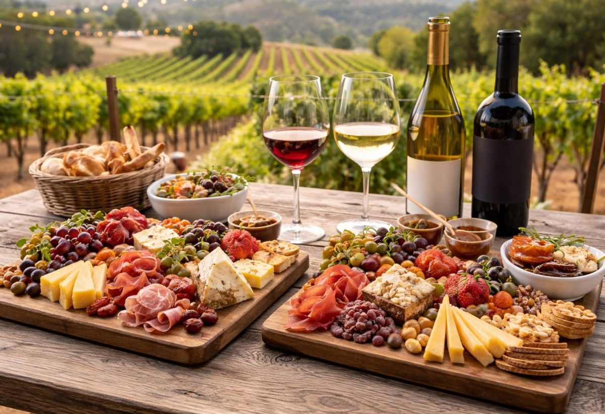 Winery Charcuterie San Diego Wine Pairing Charcuterie Boards Le Petite Plates