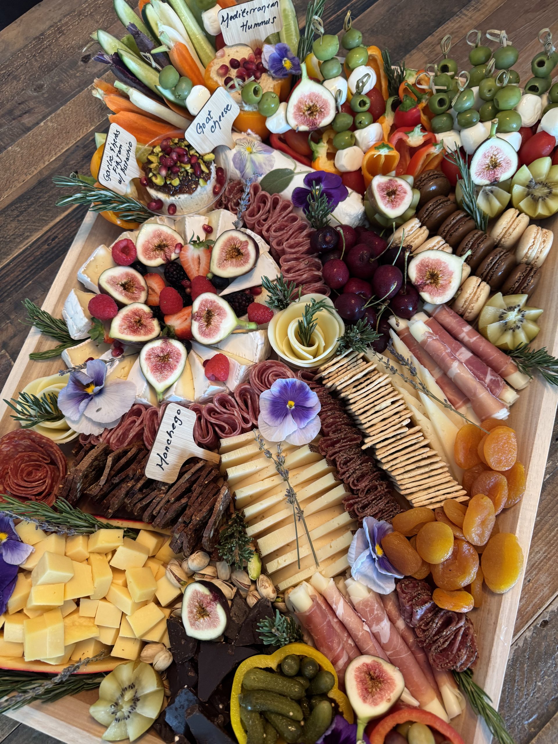 Bridal Shower Grazing Tables in La Jolla